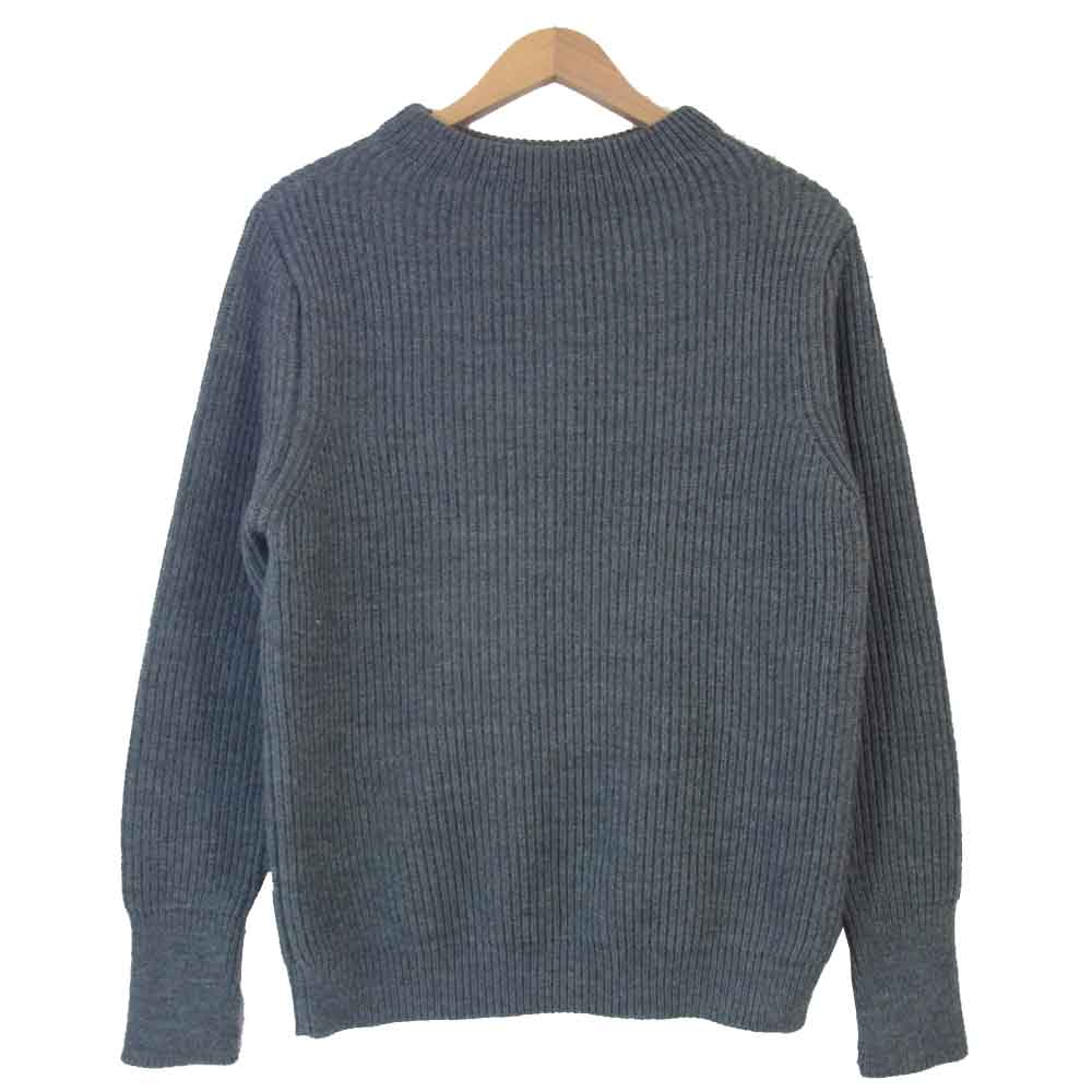 アンデルセンアンデルセン 5G クルー ネック ニット セーター グレー系 L【中古】