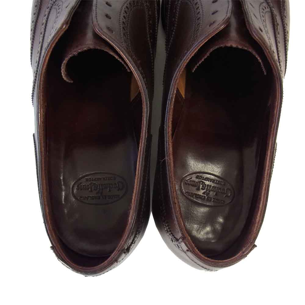 クロケットアンドジョーンズ BATHGATE カーフ レザー シューズ ブラウン系 9.5D【中古】
