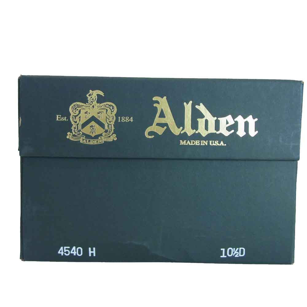 ALDEN オールデン 4540H コードバン タンカーブーツ バーガンディ ダークブラウン系【極上美品】【中古】