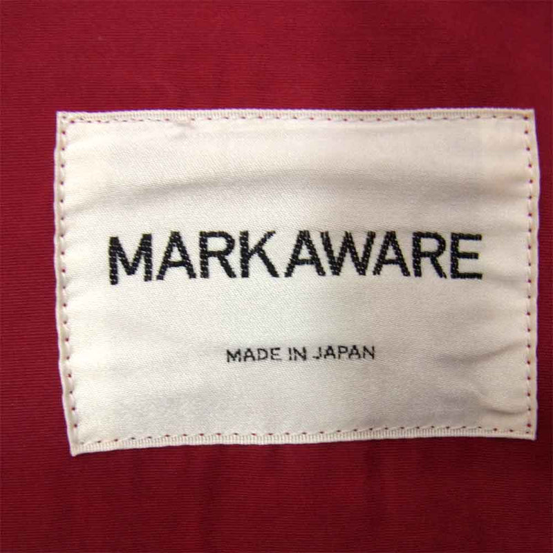 markaware マーカウェア A13A-07BL02C ジャケット スウィングトップ レッド系 2【中古】