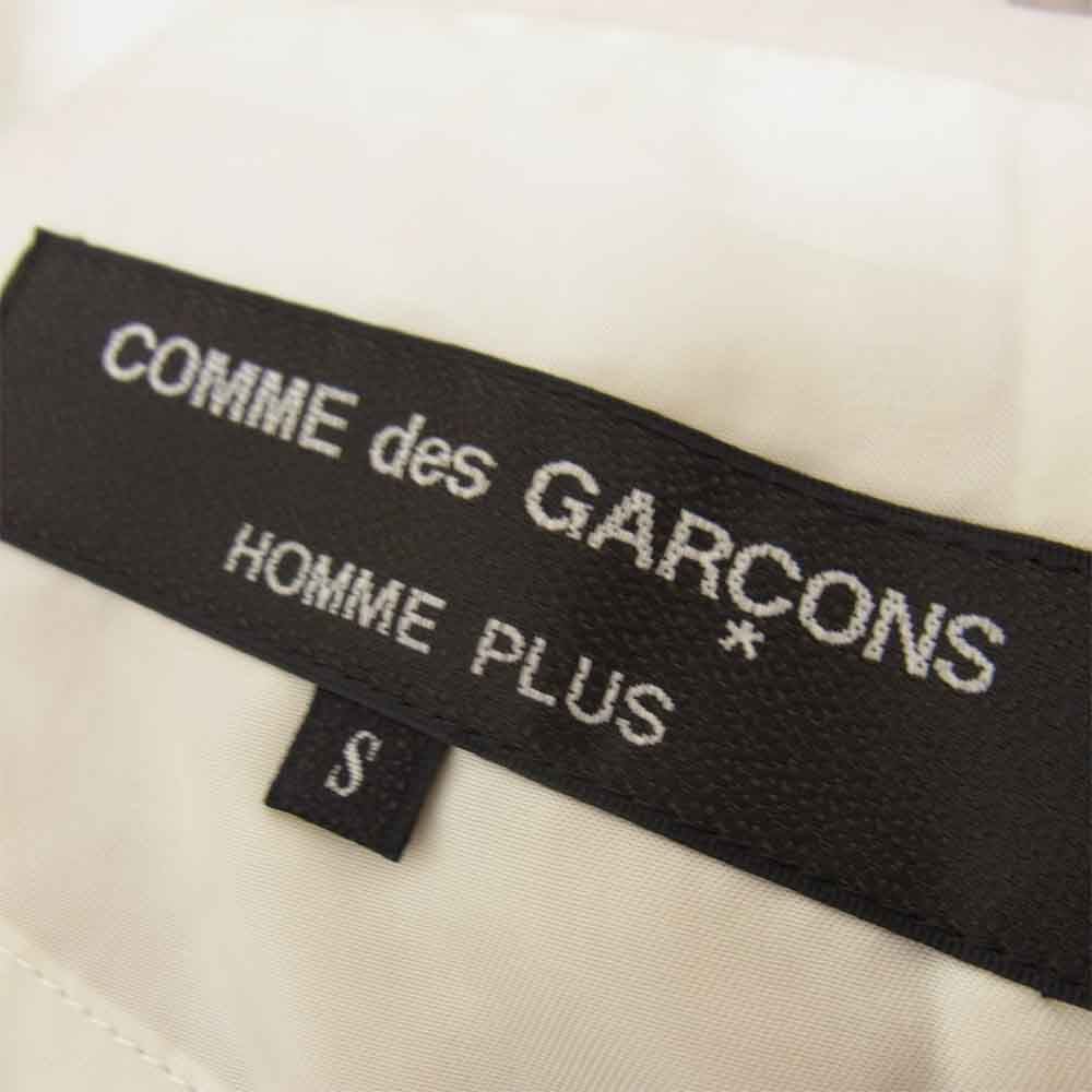 COMME des GARCONS HOMME PLUS コムデギャルソンオムプリュス PE-JO71 AD2001 リネン 4B テーラード ジャケット ベージュ系 S【中古】