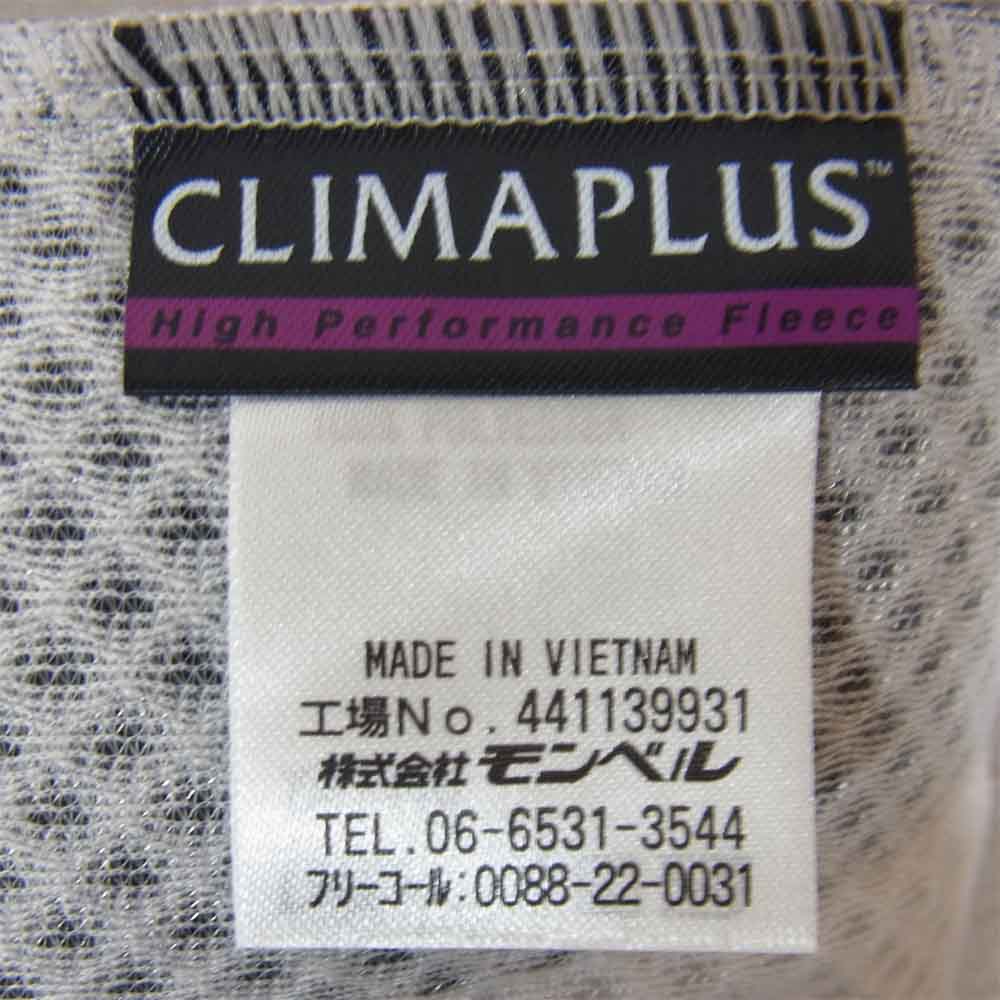 mont-bell モンベル 1106591 climaplus100 クリマプラス100 フリース ジャケット オフホワイト系 S【中古】
