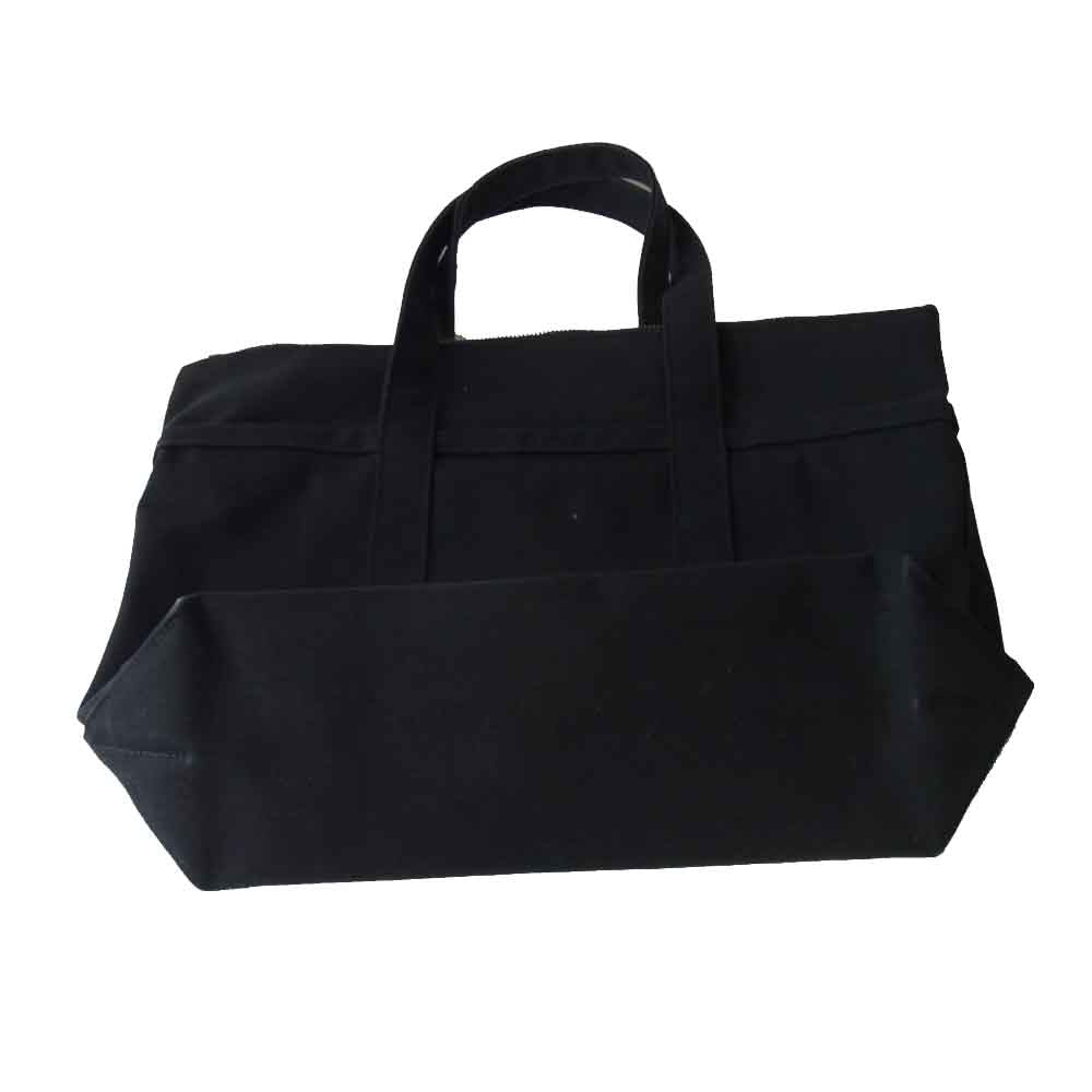 marimekko マリメッコ Uusi Mini Matkuri Canvas Bag キャンバス トートバッグ ブラック系【中古】