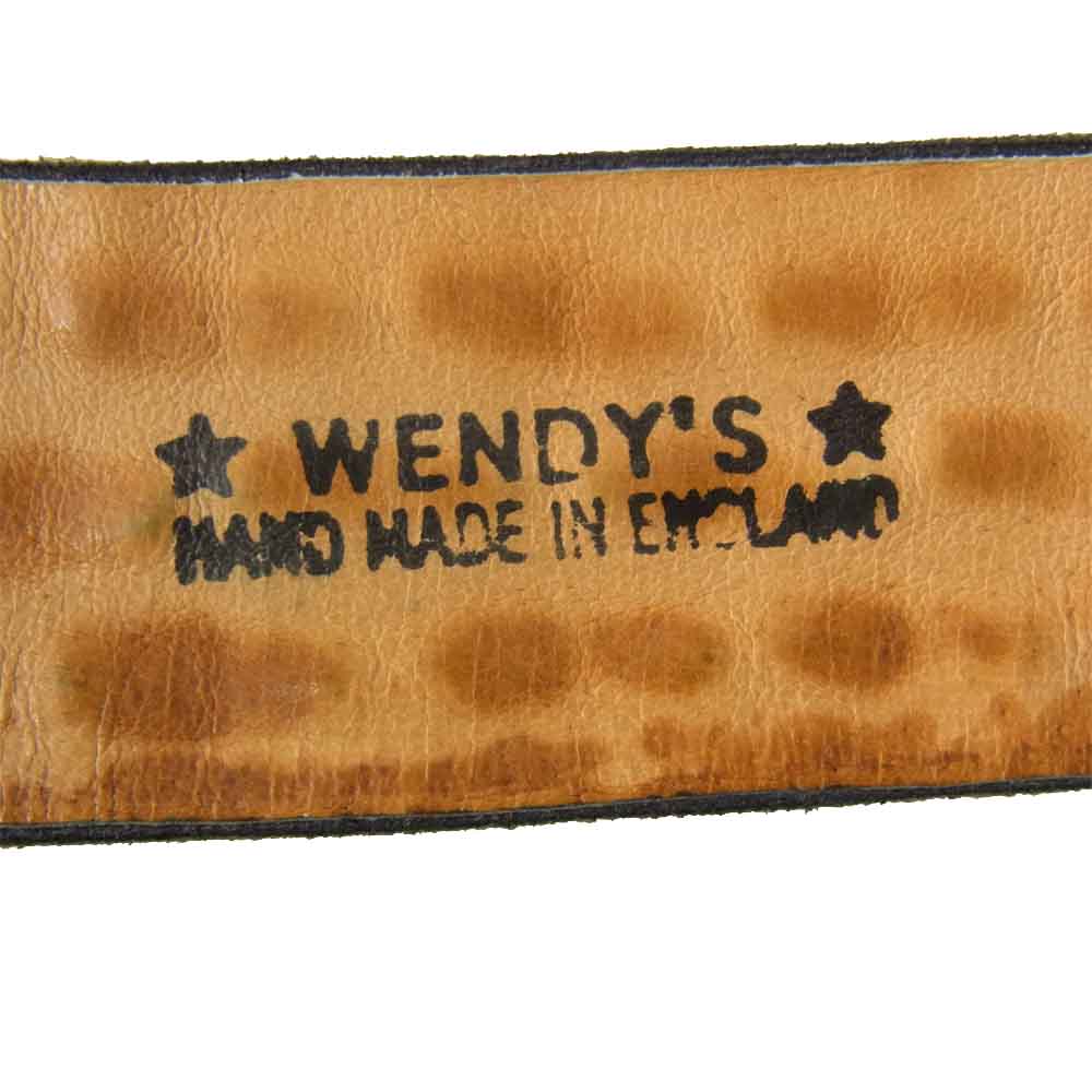 ウェンディーズ スタッズ ベルト ブラック系【中古】