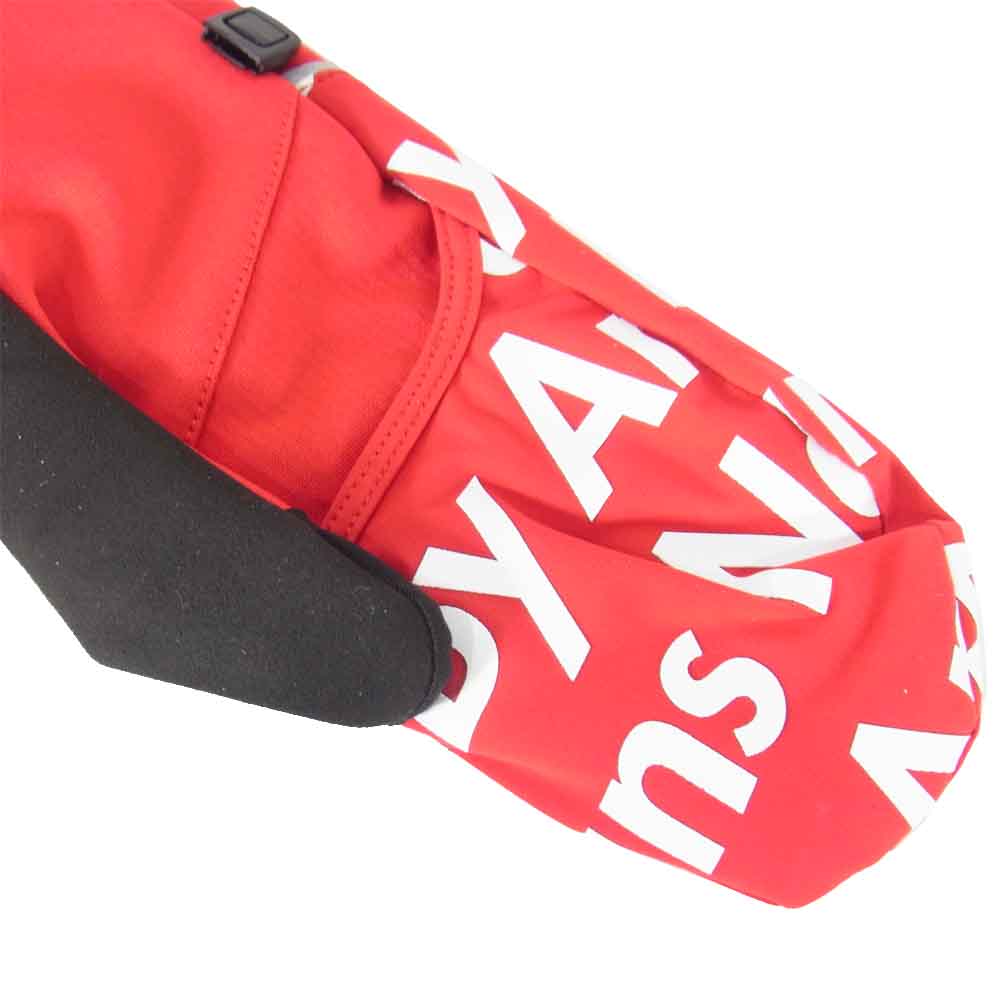 Supreme シュプリーム 15AW   NN61500I × The North Face Winter Runners Glove  レッド系【新古品】【未使用】【中古】