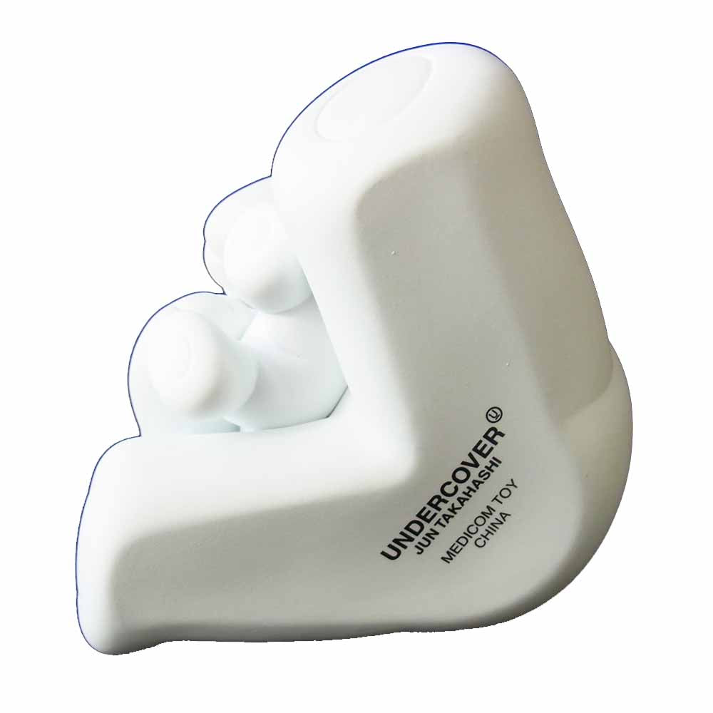 UNDERCOVER アンダーカバー 19AW UCX9Z02 × MEDICOM TOY VCD UNDERCOVER BEAR WHITE ホワイト系【極上美品】【中古】