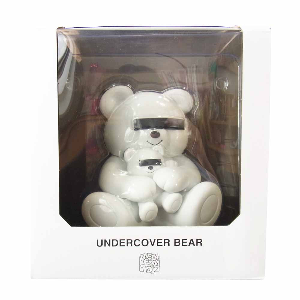 UNDERCOVER アンダーカバー 19AW UCX9Z02 × MEDICOM TOY VCD UNDERCOVER BEAR WHITE ホワイト系【極上美品】【中古】