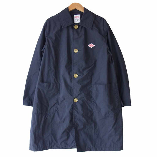 Danton ダントン JD-8037 NTF ナイロン タフタ ステンカラー コート グレー系 36【中古】