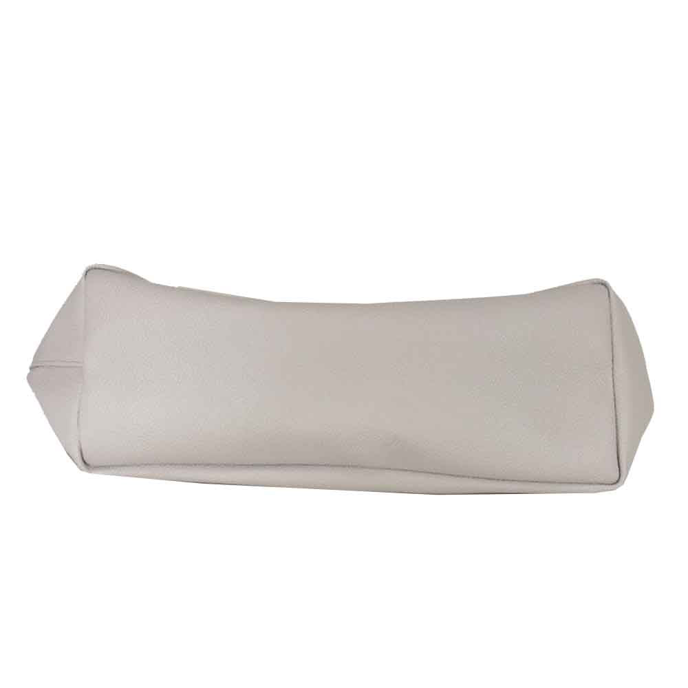 Herve Chapelier エルベ・シャプリエ コーテッド キャンバス スクエア トート グレー系【中古】