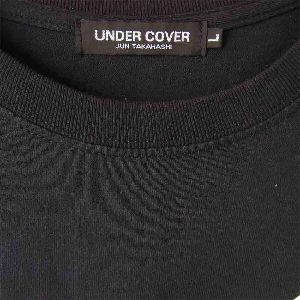 UNDERCOVER アンダーカバー ガールズドントクライ GIRLS DONT CRY ロゴ プリント Tシャツ ブラック系 L【美品】【中古】