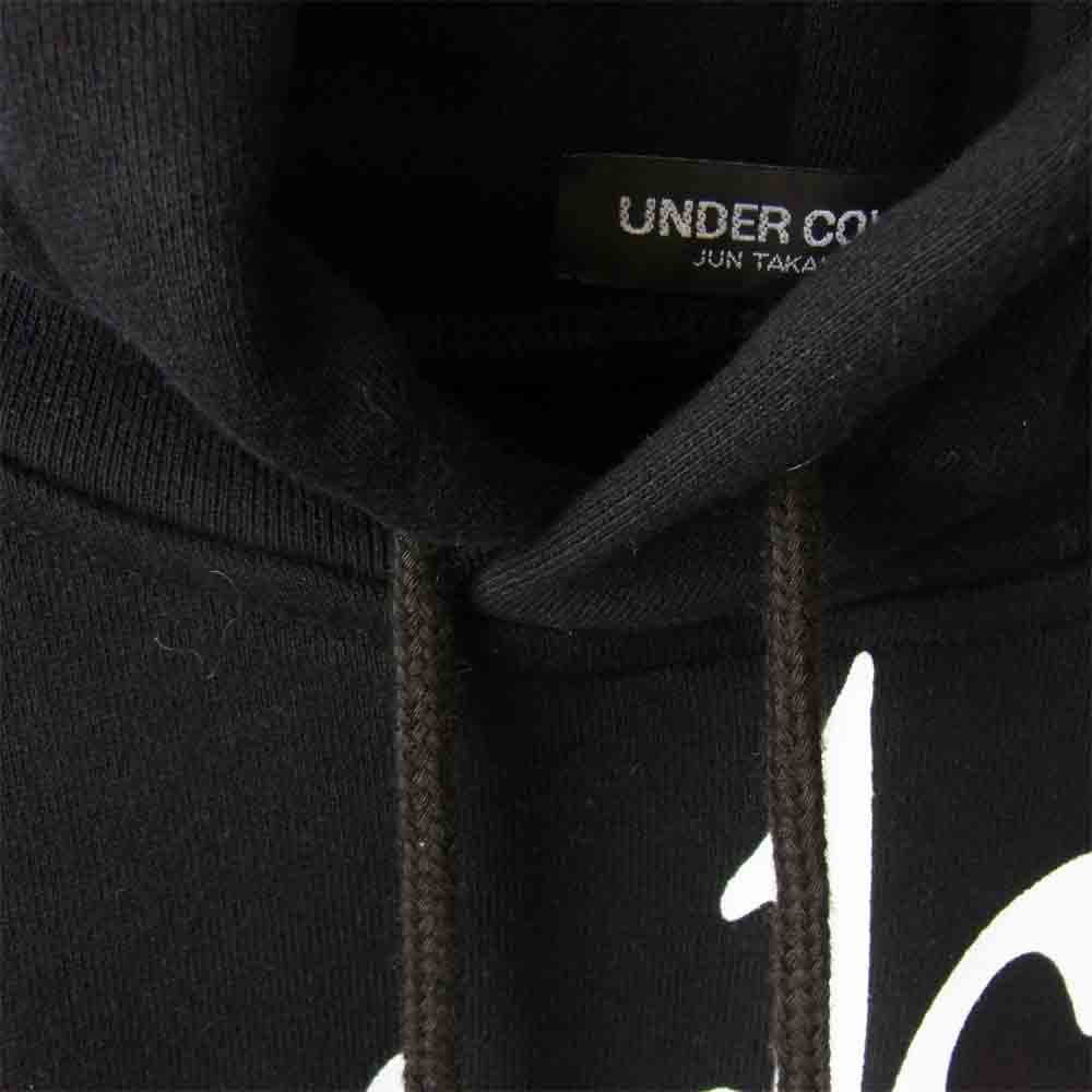 UNDERCOVER アンダーカバー MUU9805-1 ガールズドントクライ GIRLS DONT CRY VERDY プリント パーカー ブラック系 3【美品】【中古】