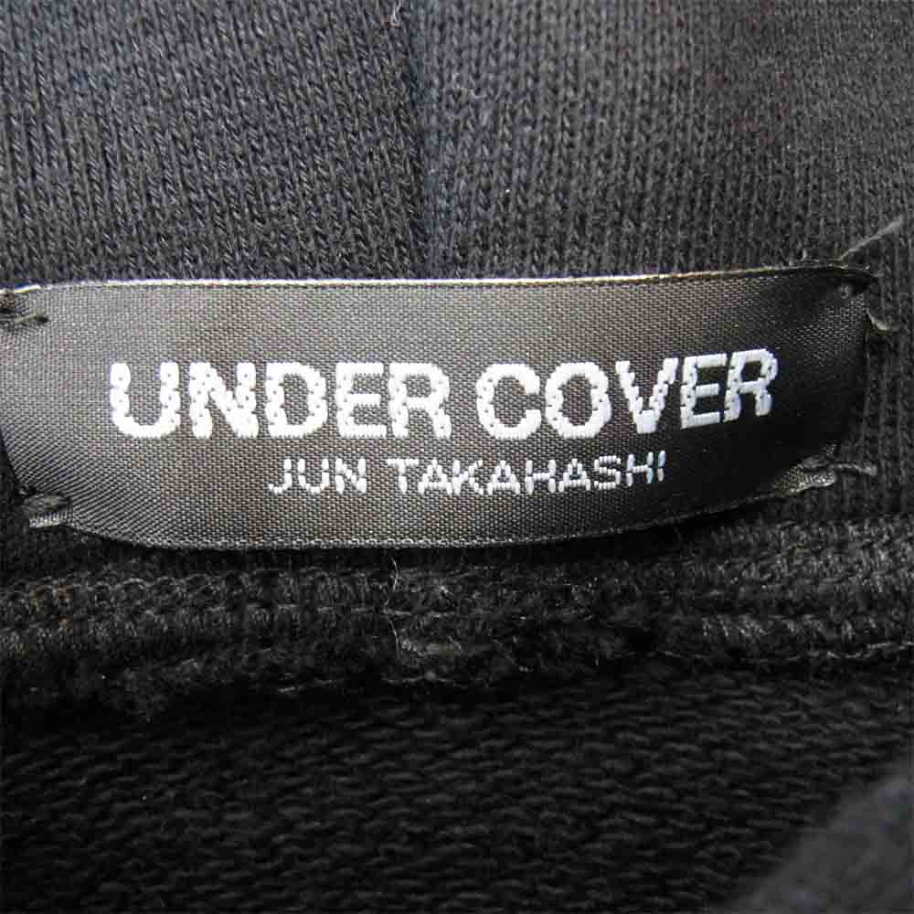 UNDERCOVER アンダーカバー MUU9805-1 ガールズドントクライ GIRLS DONT CRY VERDY プリント パーカー ブラック系 3【美品】【中古】