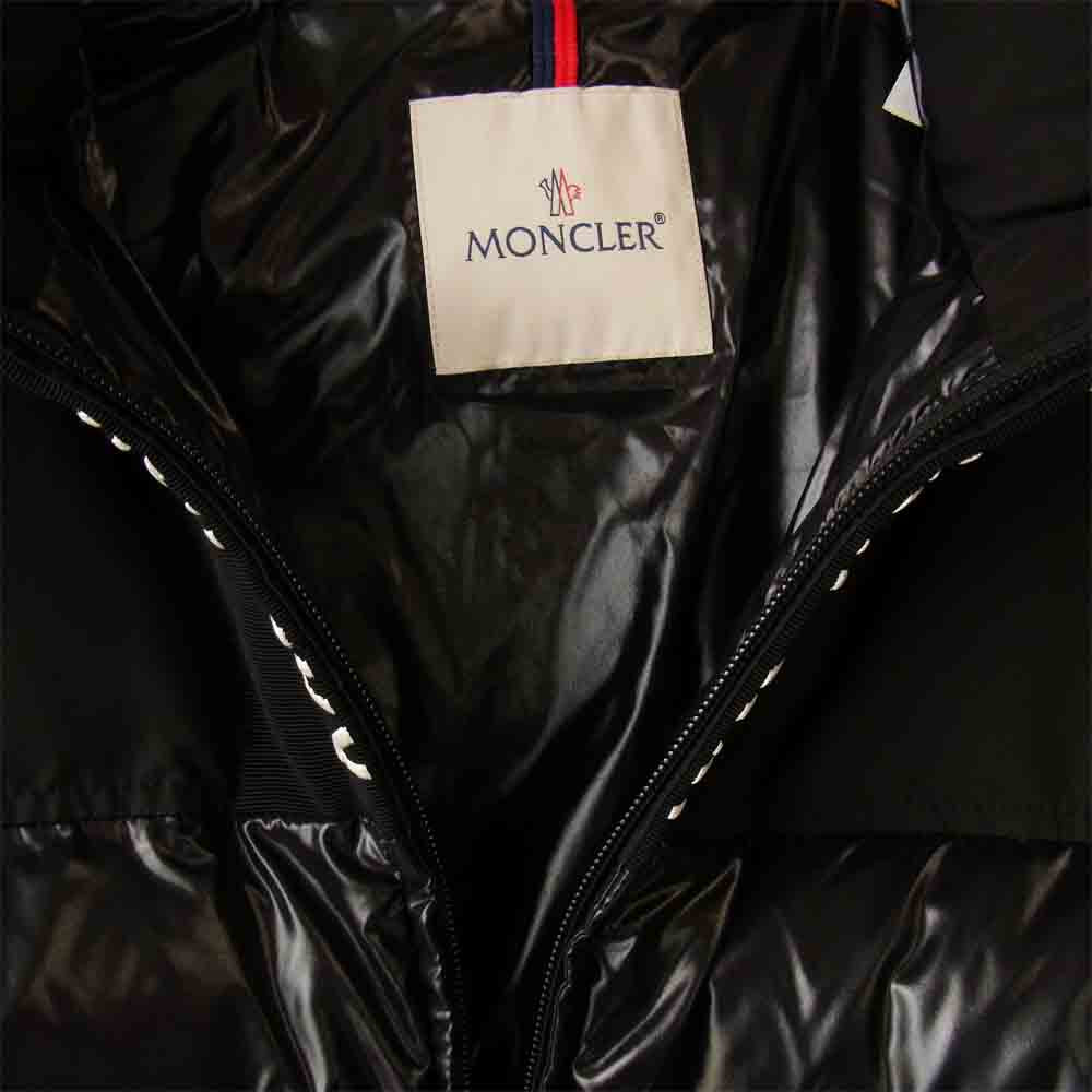MONCLER モンクレール BRUEL ブリュエル ダウン ジャケット ブラック系 5【美品】【中古】