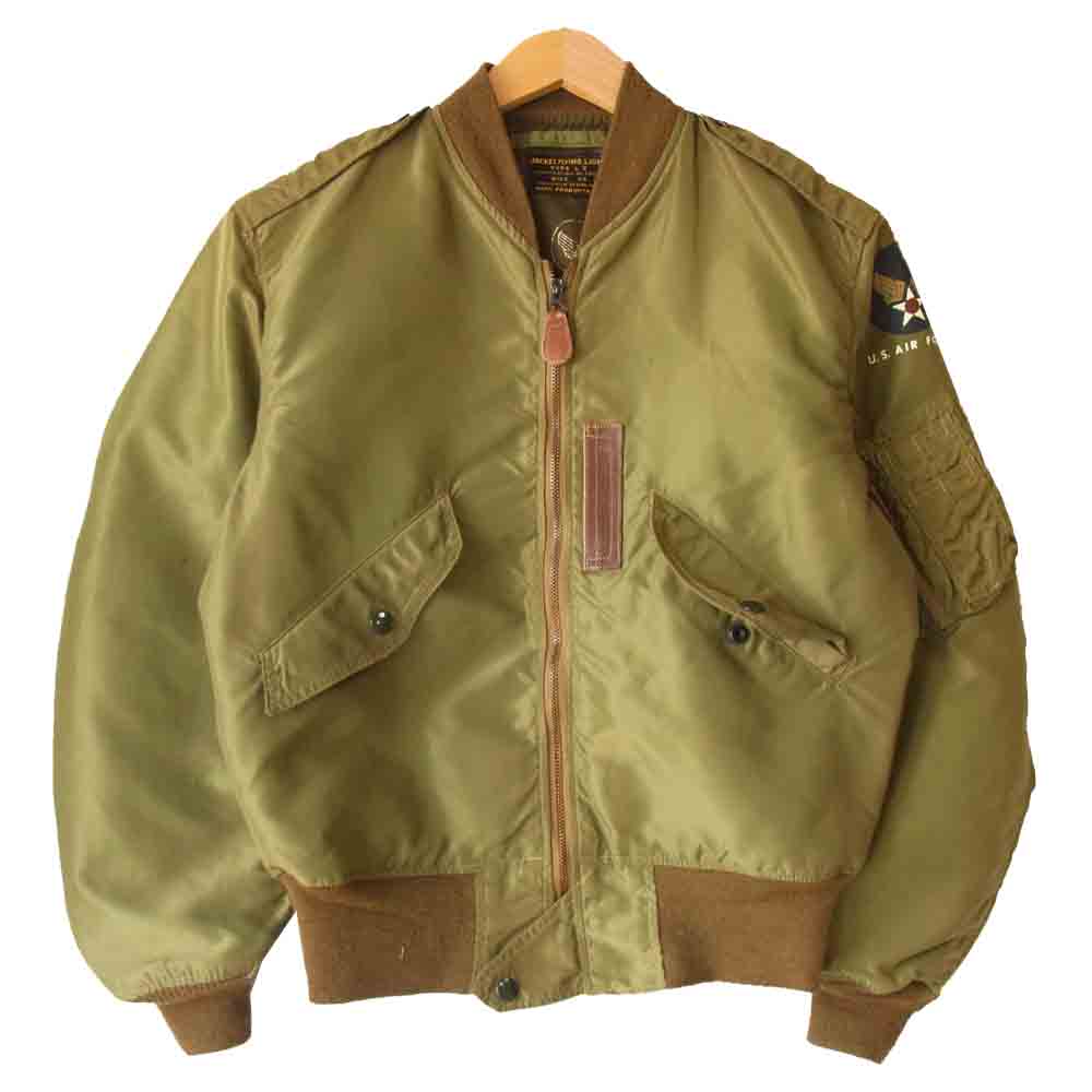 Buzz Rickson's バズリクソンズ M13174 M品番 B-10 フライトジャケット ミリタリージャケット カーキ系 36【中古】