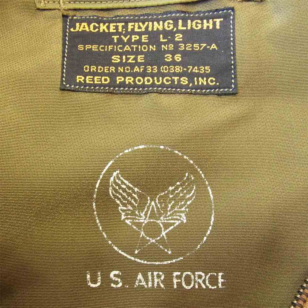 Buzz Rickson's バズリクソンズ M13174 M品番 B-10 フライトジャケット ミリタリージャケット カーキ系 36【中古】