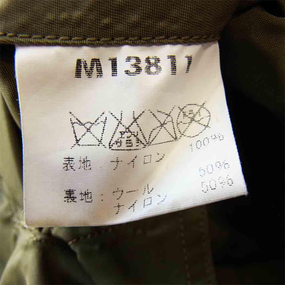 Buzz Rickson's バズリクソンズ M13174 M品番 B-10 フライトジャケット ミリタリージャケット カーキ系 36【中古】