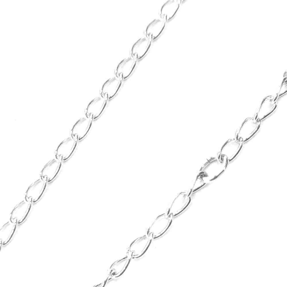 スワロフスキー フラワー ネックレス シルバー系【美品】【中古】