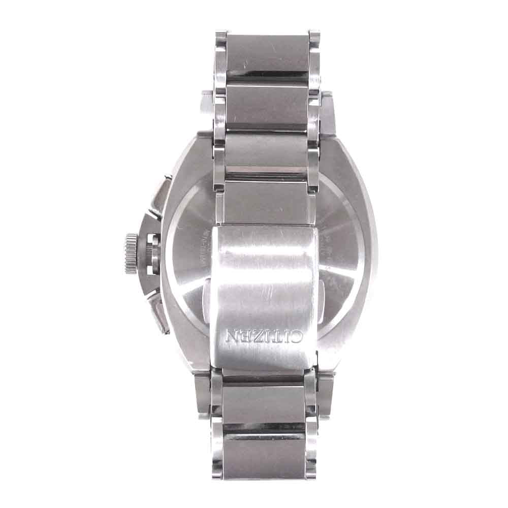 CITIZEN シチズン H610-T015581 ATTESA アテッサ エコドライブ ソーラー電波 時計 シルバー系【中古】