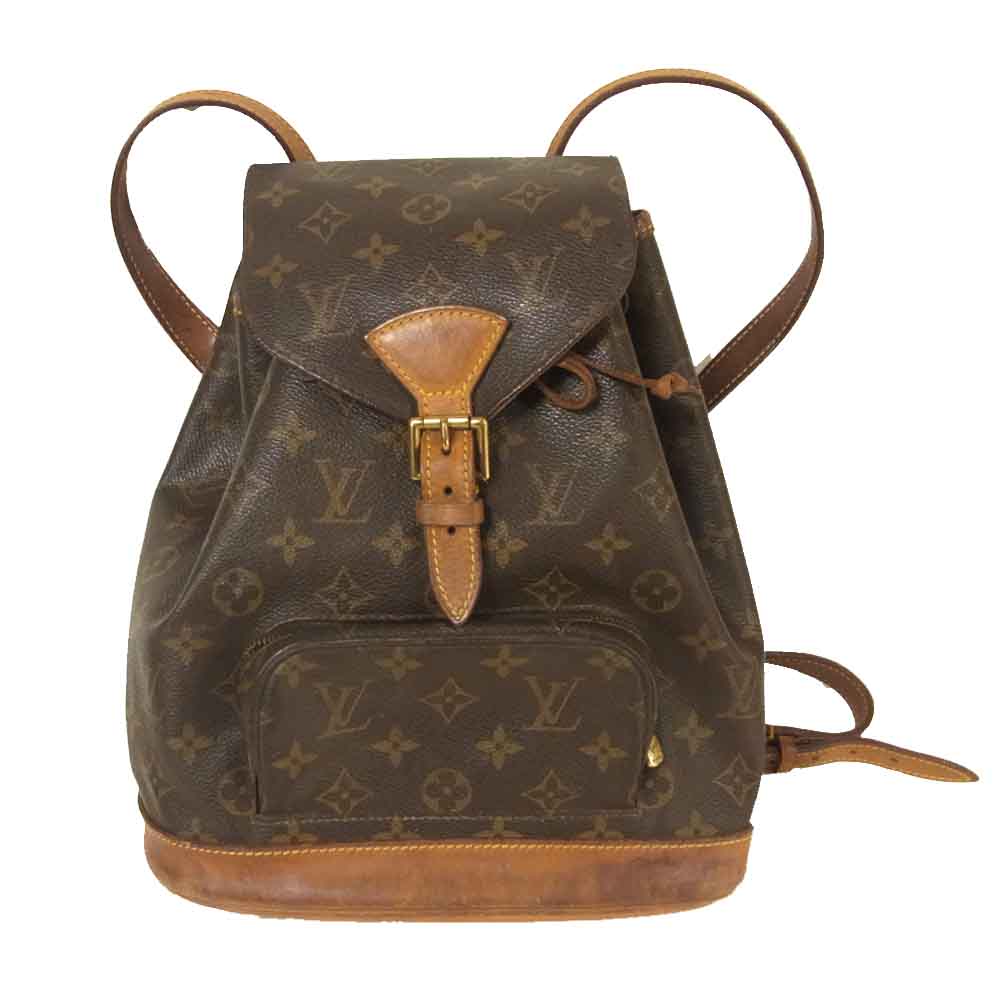 LOUIS VUITTON ルイ・ヴィトン M51136 モノグラム モンスリMM リュック ...