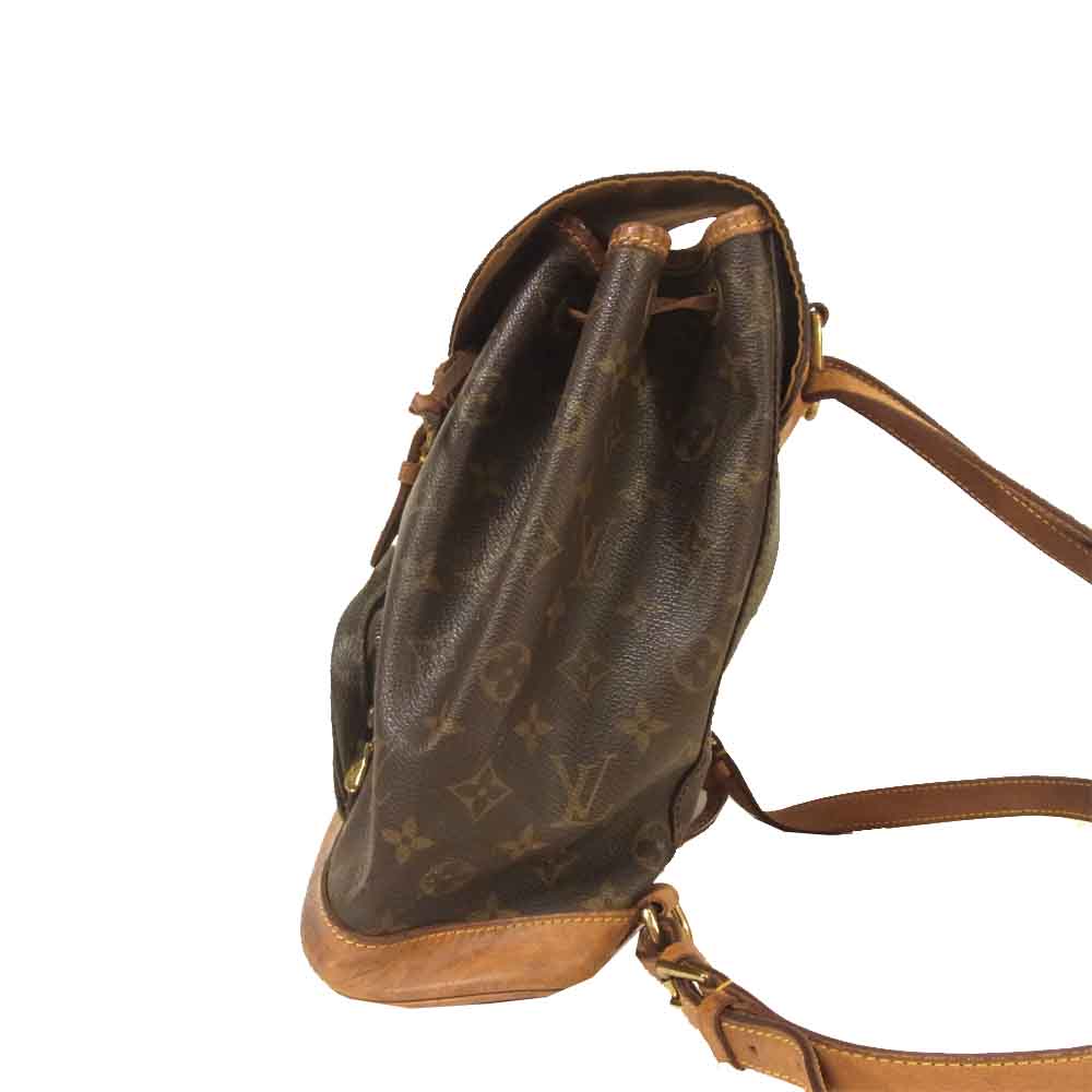 LOUIS VUITTON ルイ・ヴィトン M51136 モノグラム モンスリMM リュック ブラウン系【中古】