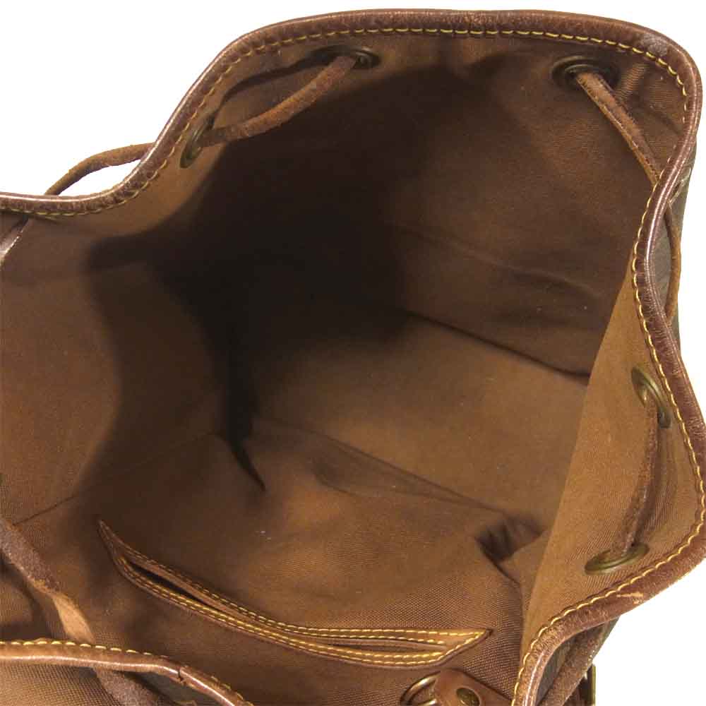 LOUIS VUITTON ルイ・ヴィトン M51136 モノグラム モンスリMM リュック ブラウン系【中古】