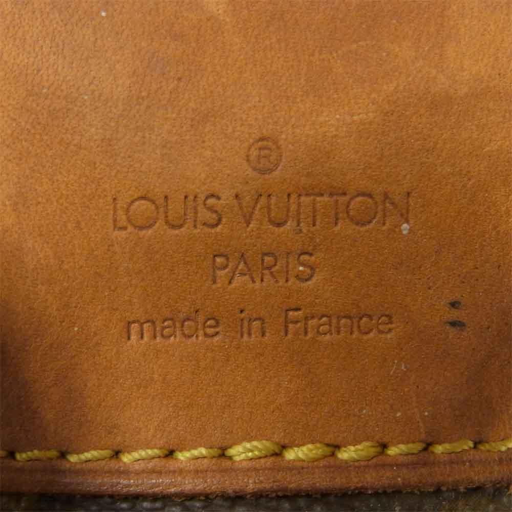 LOUIS VUITTON ルイ・ヴィトン M51136 モノグラム モンスリMM リュック ブラウン系【中古】