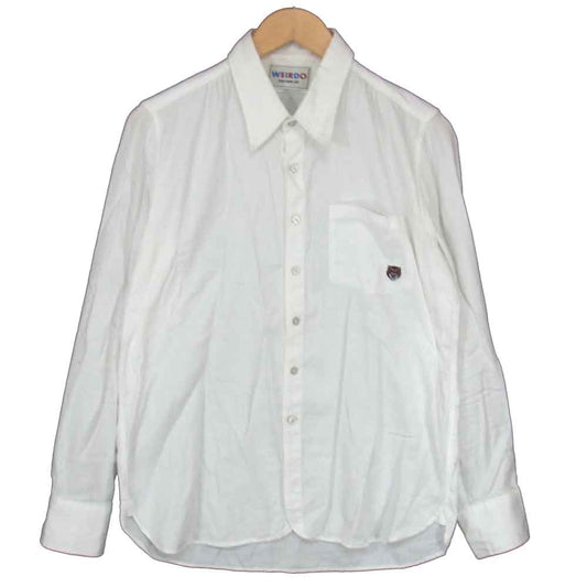 WEIRDO ウィアード THE CIRCUS - L/S SHIRTS サーカス シャツ ホワイト系 M【中古】