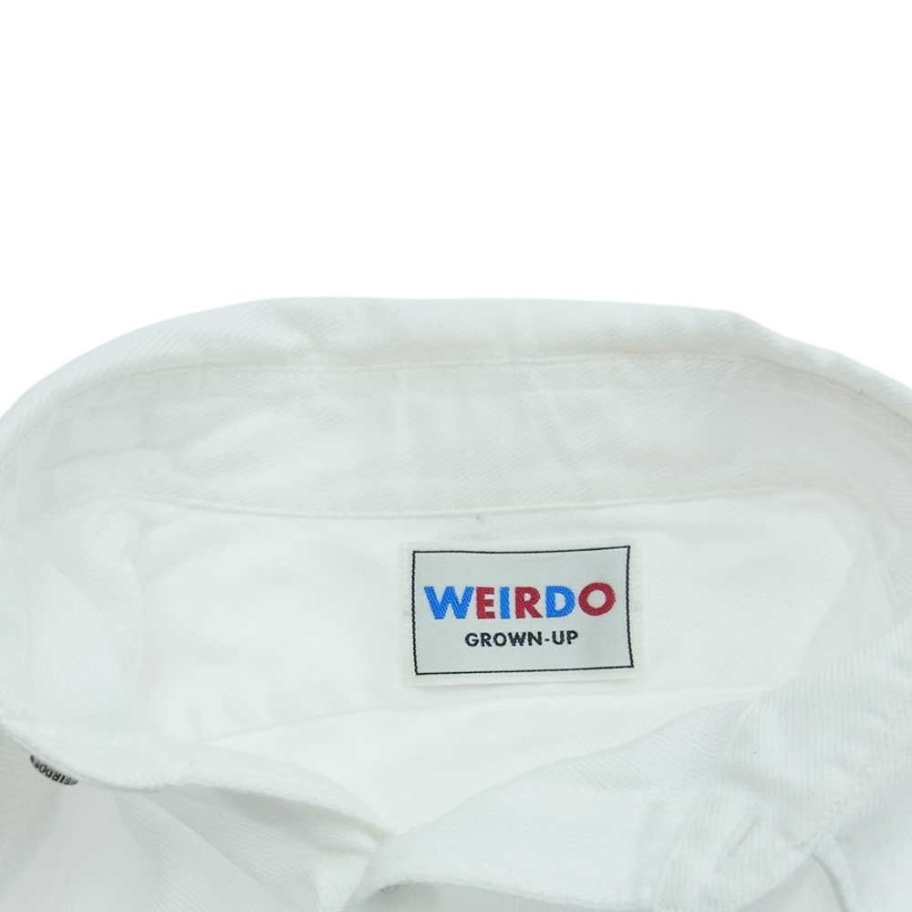 WEIRDO ウィアード THE CIRCUS - L/S SHIRTS サーカス シャツ ホワイト系 M【中古】