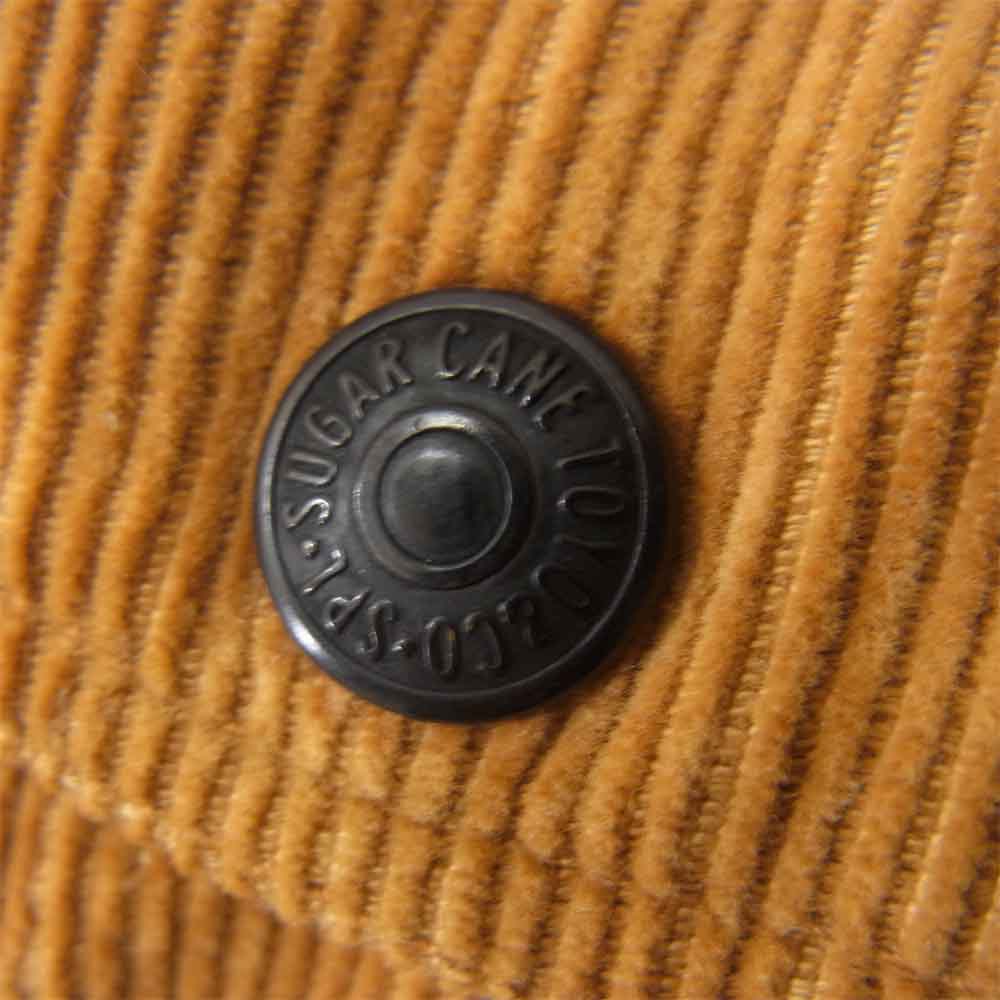 SUGAR CANE シュガーケーン ランチジャケット コーデュロイボア ジャケット ブラウン系 M【中古】