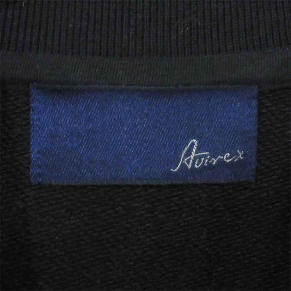 AVIREX アヴィレックス 6253228 シグネチャー ヴァーシティ スウェット ジャケット スタジャン レディース ブラック系 表記なし【中古】