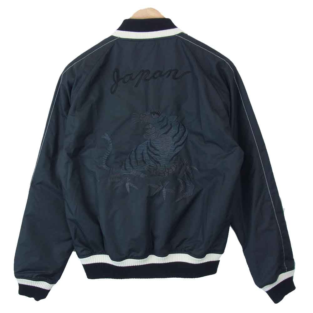 AVIREX アヴィレックス 6162152 Embroidery SAME Color Ska Jkt 虎 刺繍 ブラック系 M【中古】