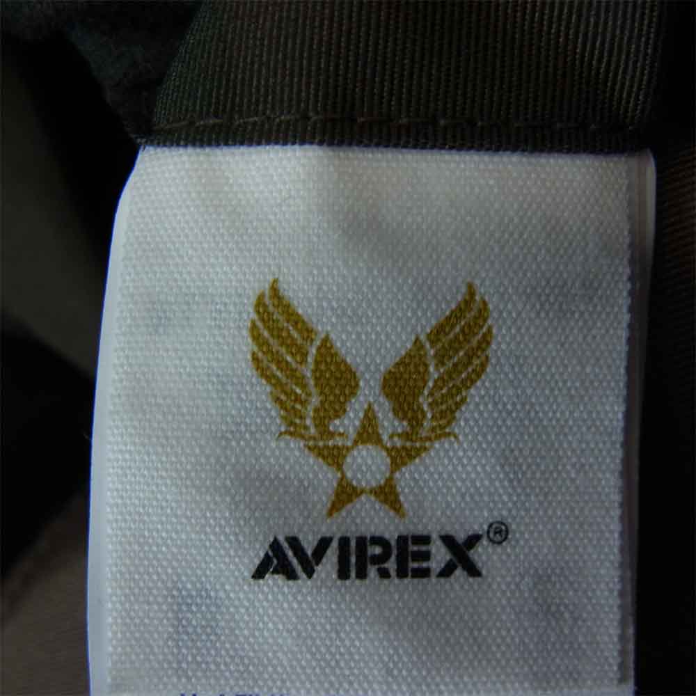 AVIREX アヴィレックス 6172168 MA-1 GRAND CREW SCREAMING EAGLES グランド クルー スクリーミング　イーグルス カーキ系 カーキ系 カモフラージュ【新古品】【未使用】【中古】