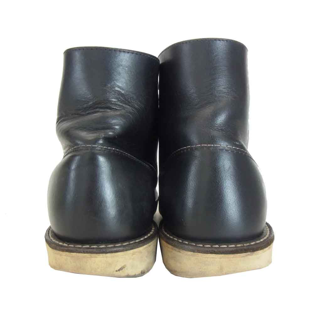 RED WING レッドウィング 8165 アイリッシュセッター プレーントゥ ブラック系 US 8 1/2【中古】