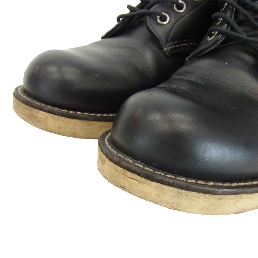 RED WING レッドウィング 8165 アイリッシュセッター プレーントゥ ブラック系 US 8 1/2【中古】