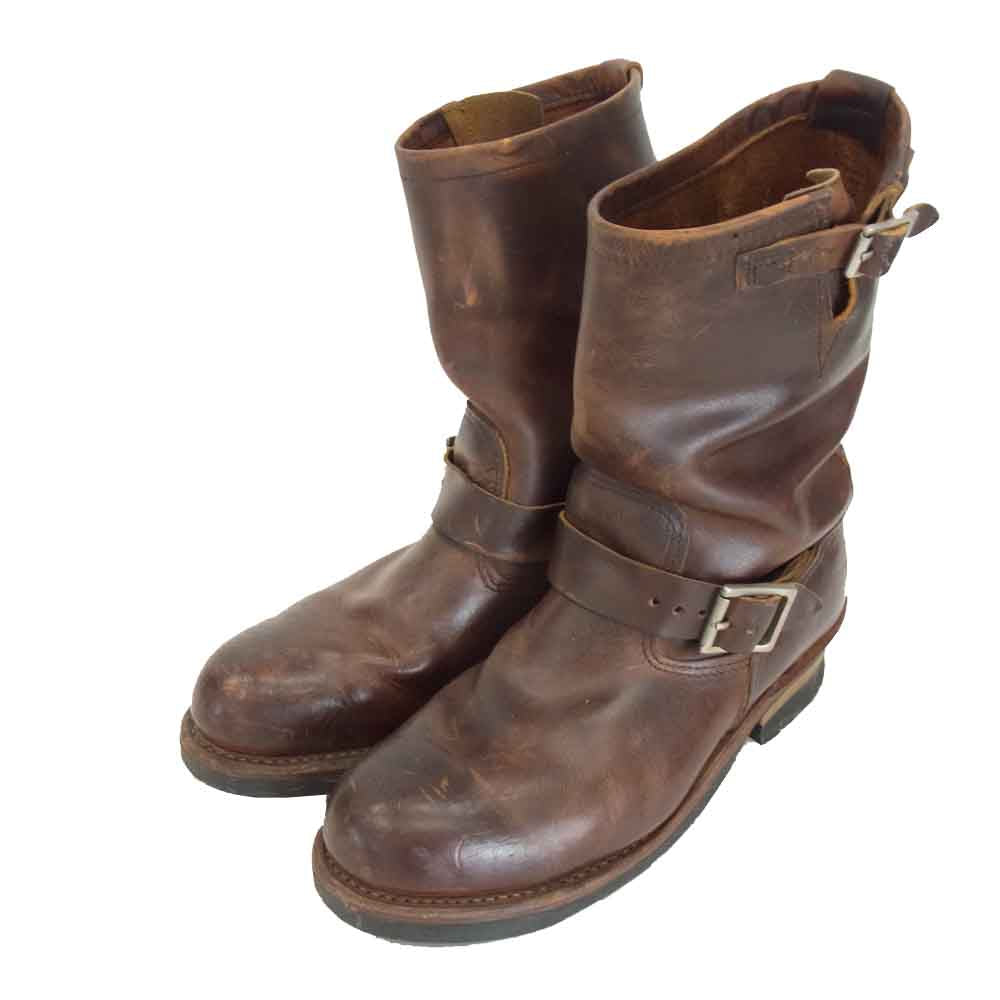 RED WING レッドウィング 2972 エンジニア ダークブラウン系 US 8 1/2【中古】