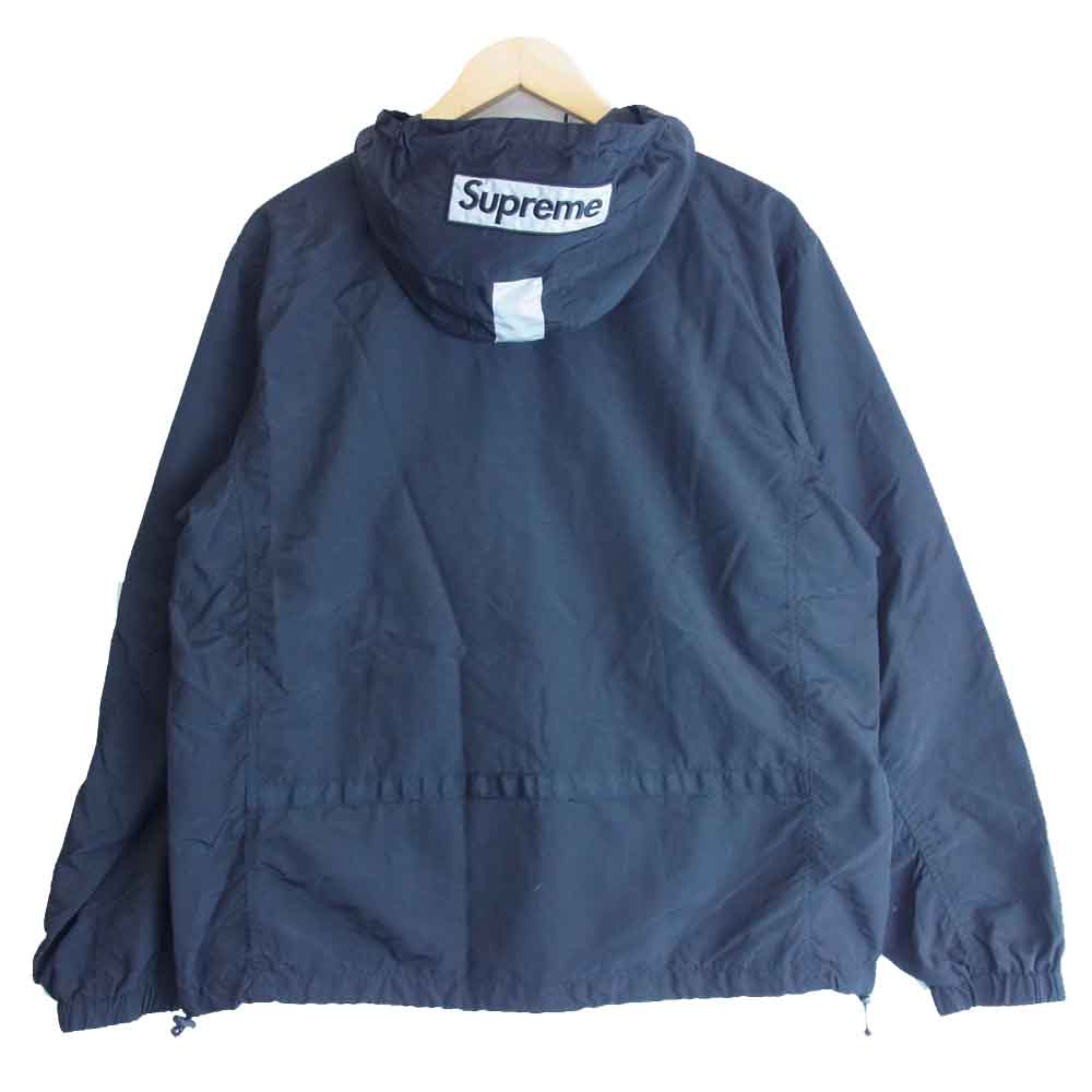 Supreme 2018aw 2-tone jacket navy