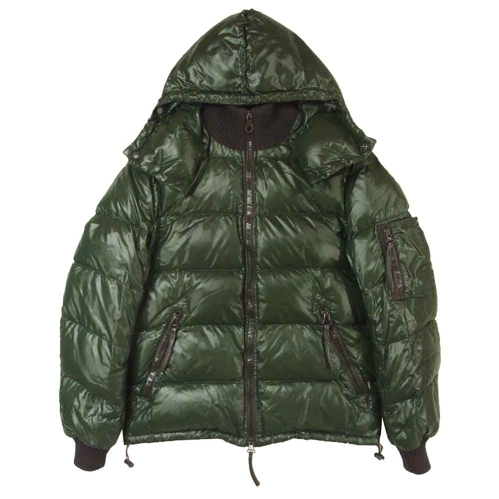 DUVETICA デュベティカ 国内正規品 Polluce ポルーチェ ダウン ジャケット グリーン系 44【中古】
