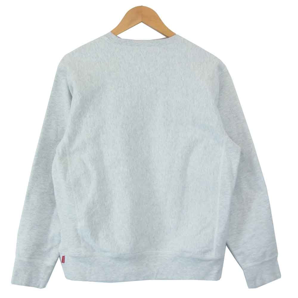 Supreme シュプリーム 18AW Box Logo Crewneck ボックス ロゴ クルーネック スウェット グレー系 レッド系【中古】