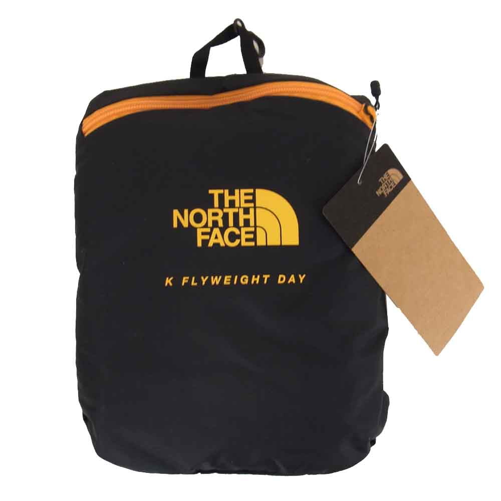 THE NORTH FACE ノースフェイス NMJ72000 K Flyweight Day キッズ フライウェイト デイ キッズ リュック ブラック系 15L【新古品】【未使用】【中古】