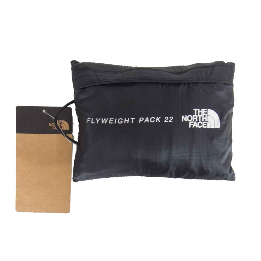 THE NORTH FACE ノースフェイス NM81950 Flyweight Pack 22 フライ ウェイト パック  ブラック系 22L【新古品】【未使用】【中古】
