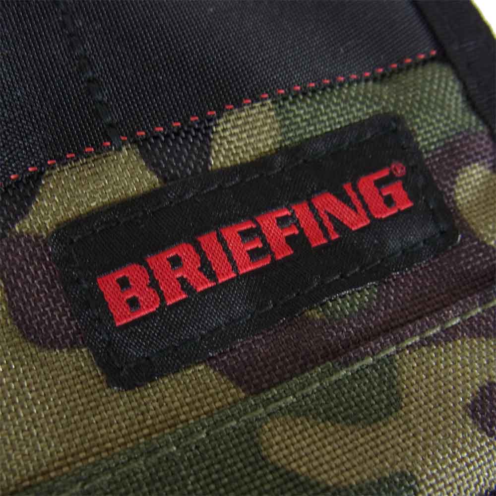 BRIEFING ブリーフィング BRG191E04 CLUB CLUTCH クラブ クラッチ バッグ カーキ系【新古品】【未使用】【中古】