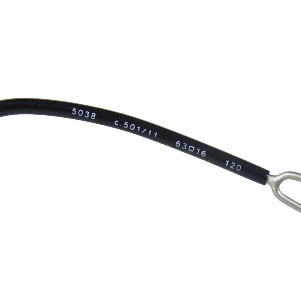 CHANEL シャネル 5038 ココマーク サングラス メガネ アイウウェア ブラック系 63□16【中古】