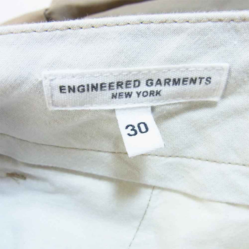 Engineered Garments エンジニアードガーメンツ Andover Pants アンドーバー パンツ ベージュ系 30【中古】
