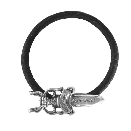 CHROME HEARTS クロムハーツ（原本有） ダガー ヘアゴム シルバー系【中古】