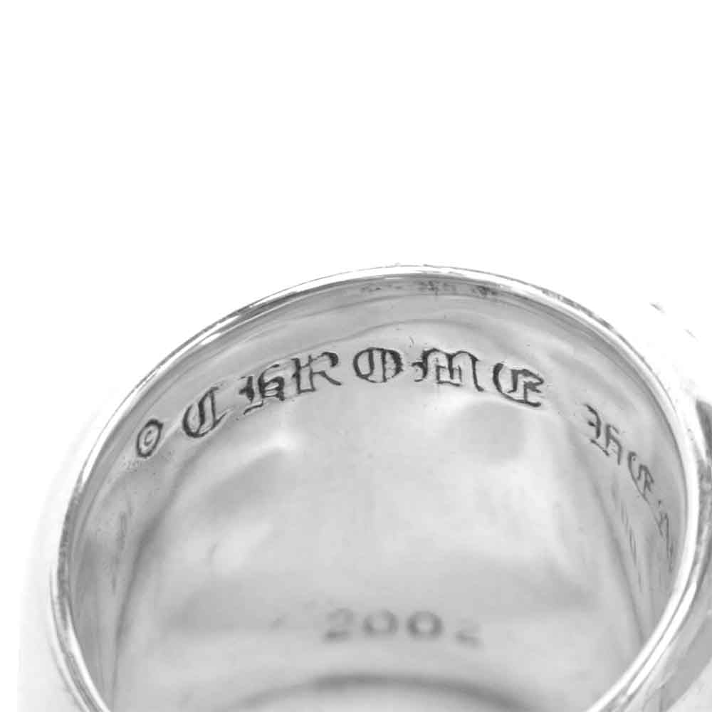 CHROME HEARTS クロムハーツ（原本無） クラシック オーバル クロス リング シルバー系 19号程度【中古】