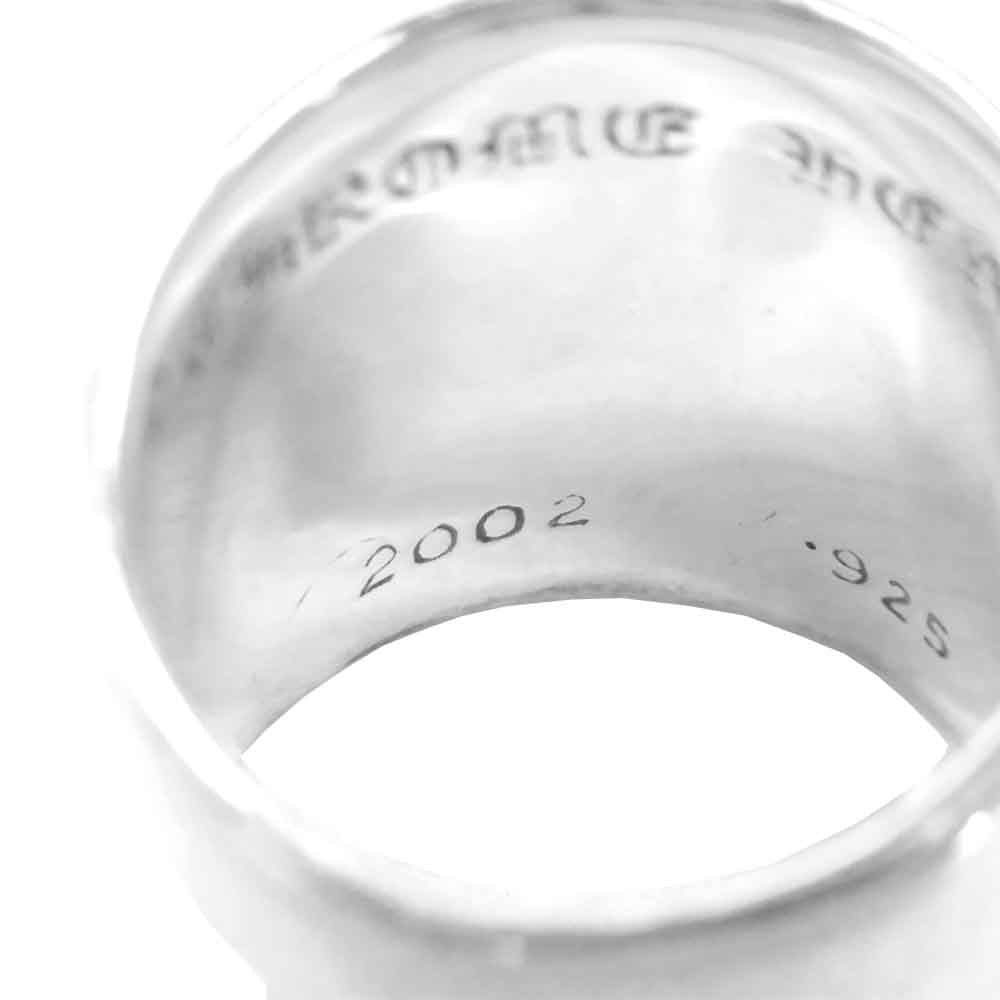 CHROME HEARTS クロムハーツ（原本無） クラシック オーバル クロス リング シルバー系 19号程度【中古】