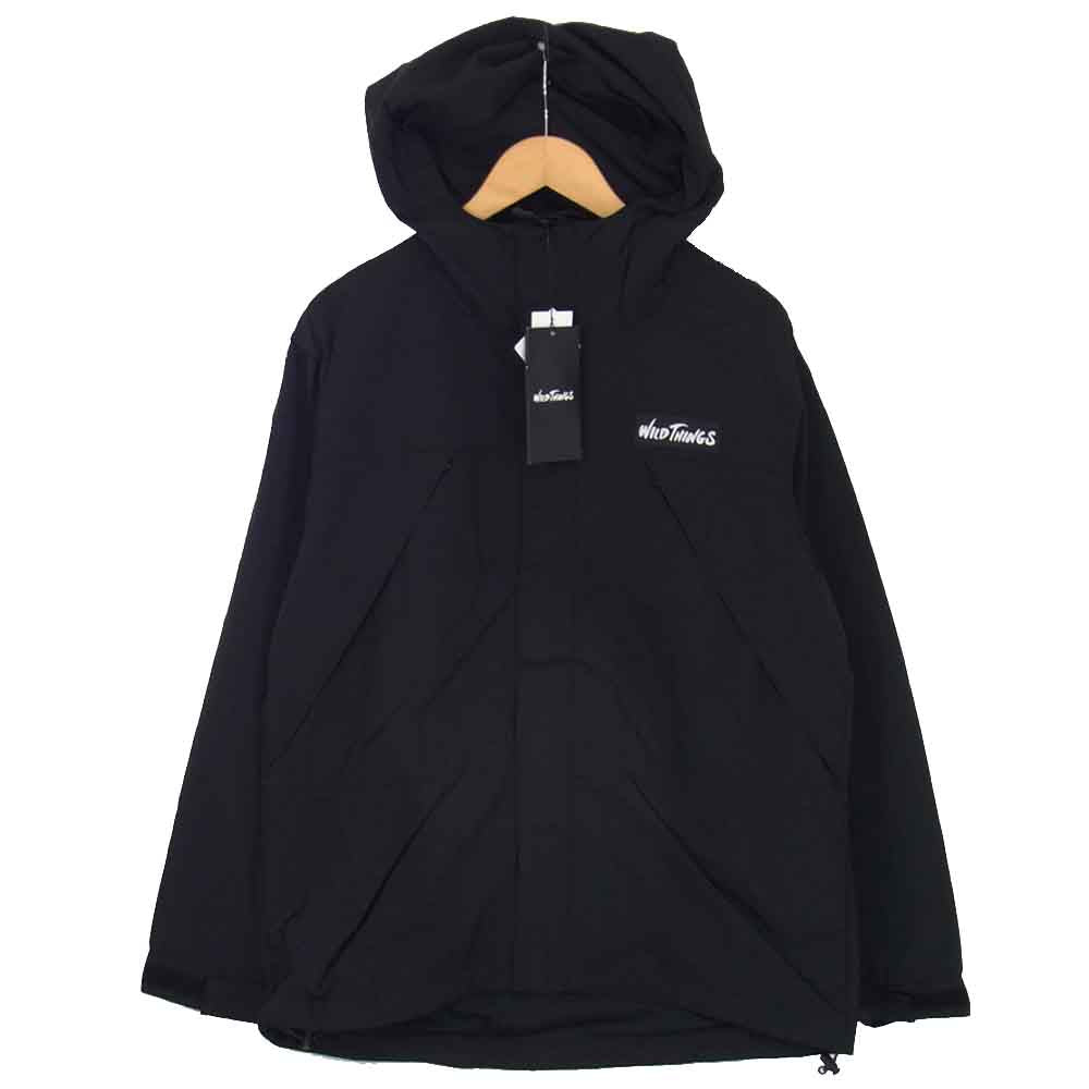 WILDTHINGS ワイルドシングス WT19127PA CHAMONIX JACKET 2 シャモニー ジャケット マウンテン パーカー ブラック系 L【新古品】【未使用】【中古】