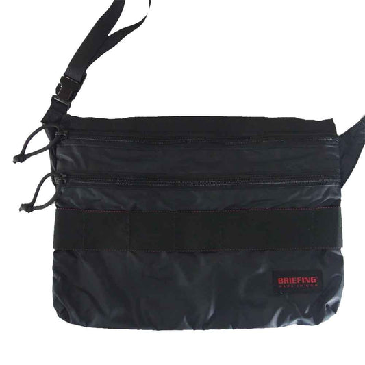 BRIEFING ブリーフィング BRF268219 PACKABLE SACOCHE パッカブル サコッシュ ショルダーバッグ ブラック系【美品】【中古】