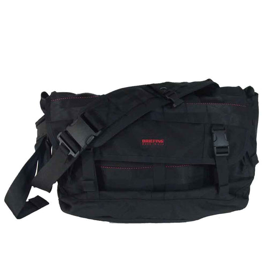 BRIEFING ブリーフィング BRF402219 GRASSHOPPER グラスホッパー メッセンジャー ビジネスバック ブラック系【新古品】【未使用】【中古】