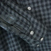 CHROME HEARTS クロムハーツ（原本無） フローラルクロス ボタン ウエスタン ガーゼ チェック 長袖シャツ ブラック系 チャコール系 SM【中古】